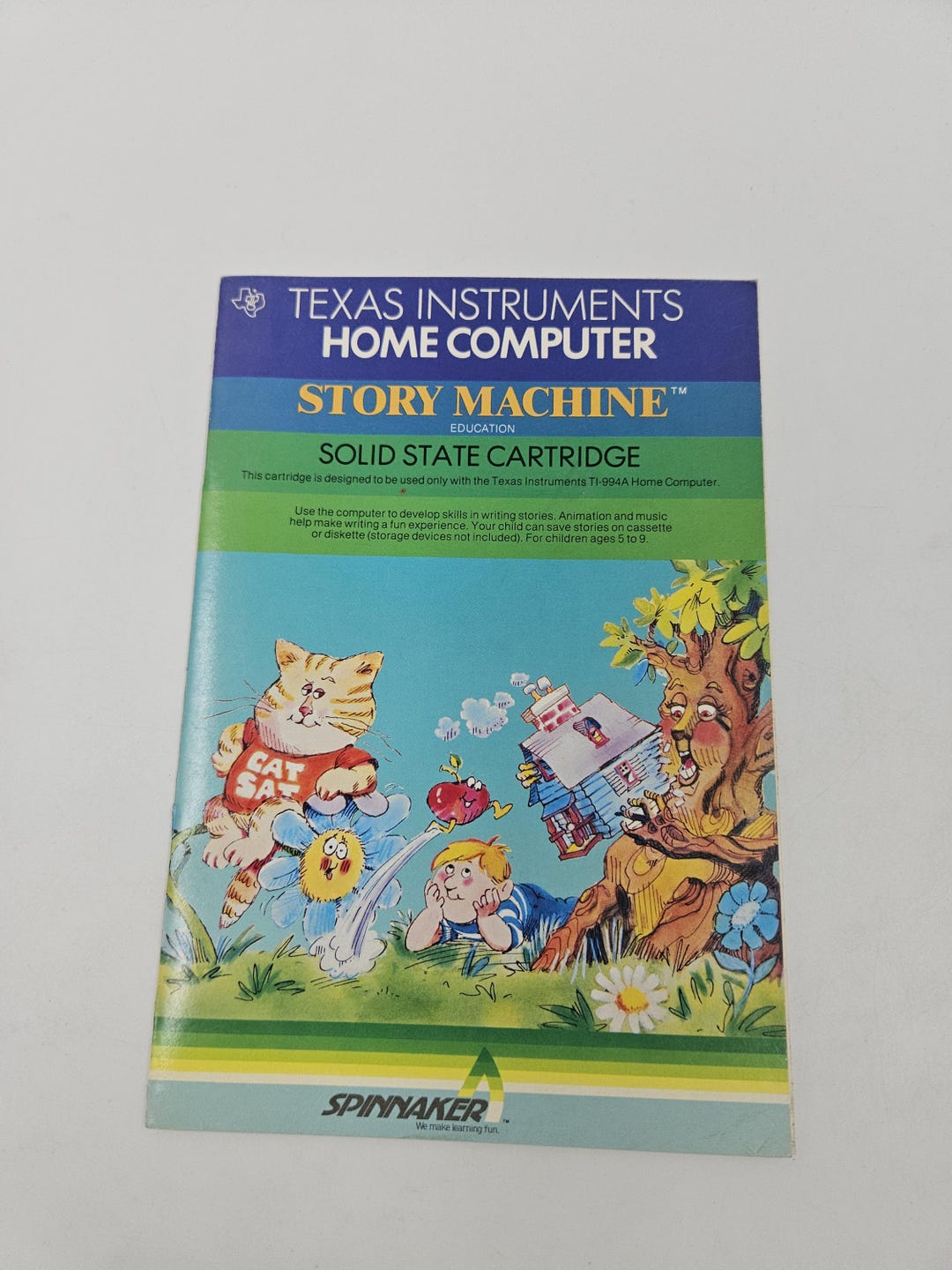 TI-99/4A TI99 4A Game Story Machine Texas Instruments Computer Manual ...