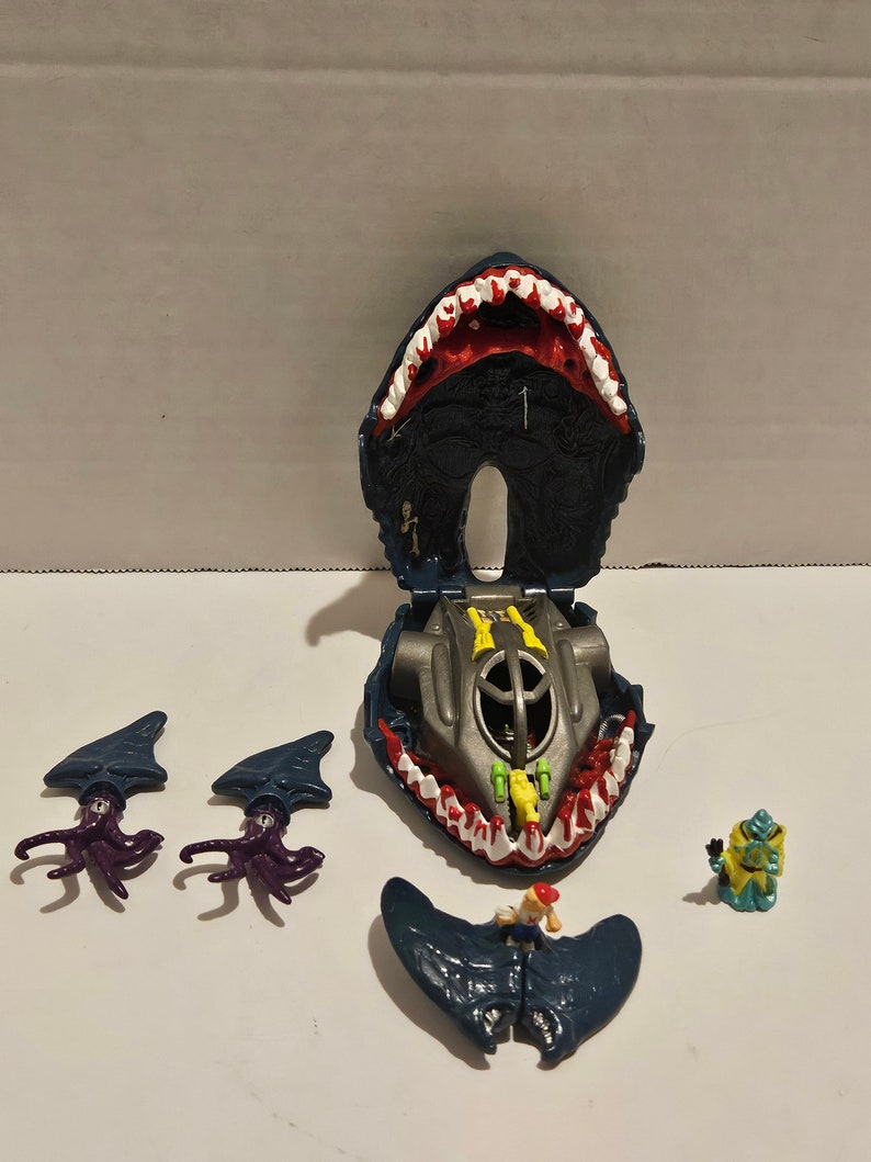 Mighty Max Caught by the Man Eater Play Set Bluebird 1993 Etsy
