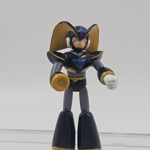 2004 MegaMan 3 Inch Figures Bass Capcom Jazwares Minifgures Vintage Toys