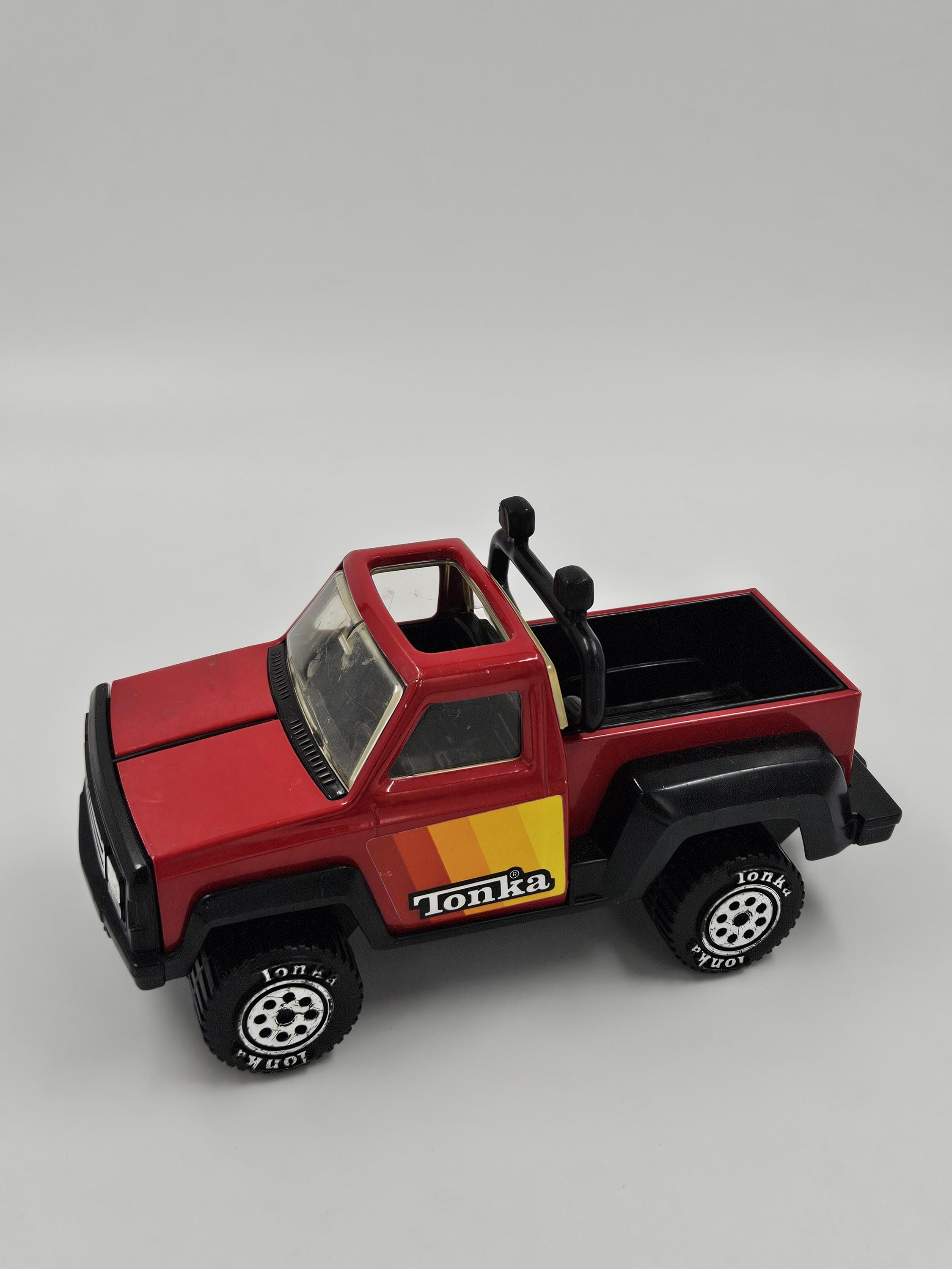 Vintage 1979 Tonka Toy Truck Red Metal and Plastic 9” - Etsy