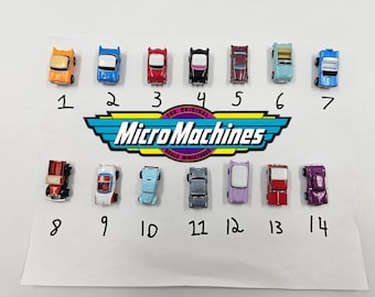 Micro Machines Classic Cars *Choose Your Own Drop-Down List* Vintage Galoob Vehicles