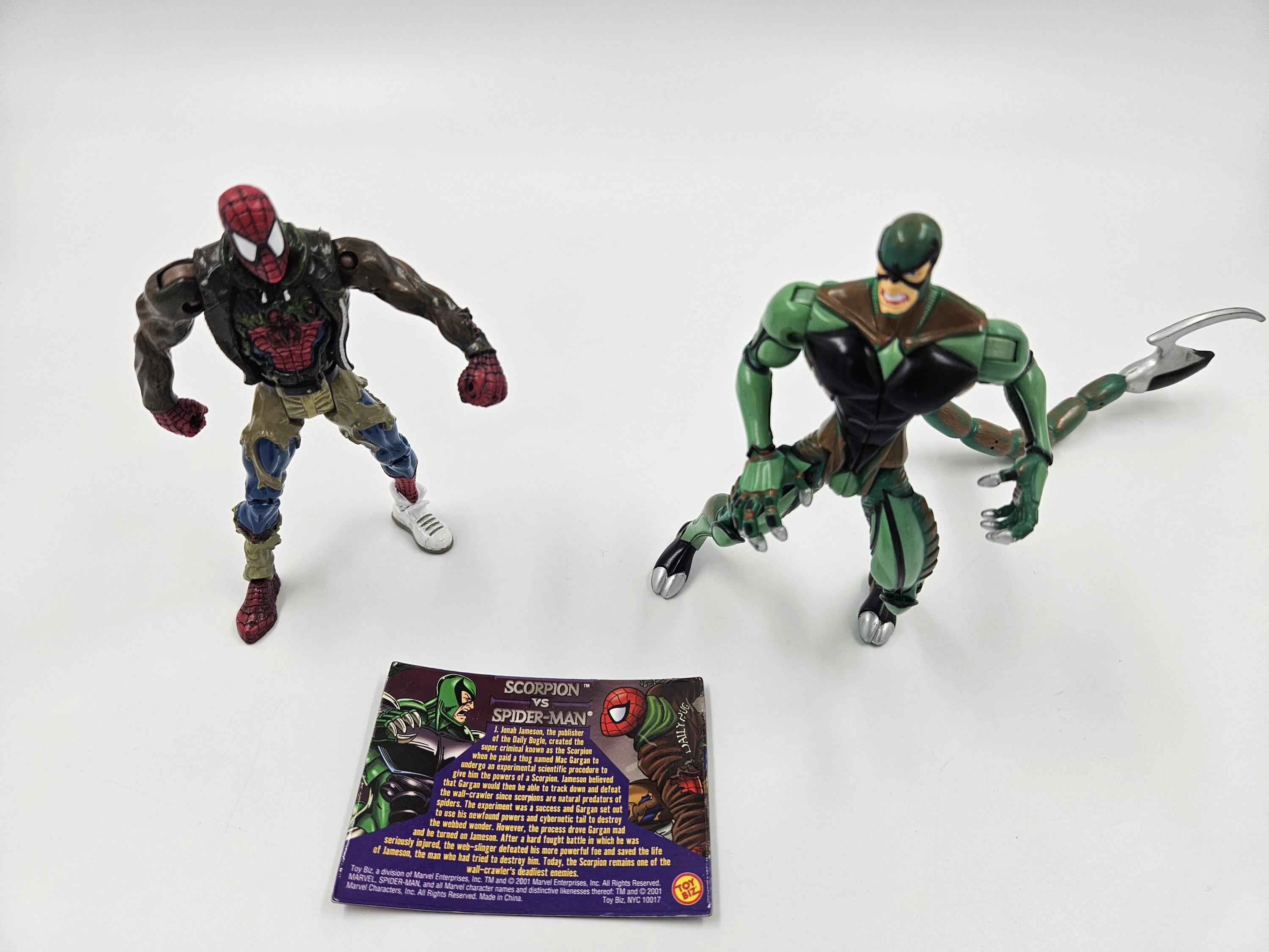 Spider-man Classics Scorpion Vs Battle Ravaged Spider-man 5 in