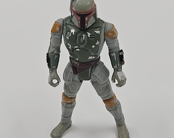 Star Wars POTF Boba Fett Halbkreis Variante Loose Actionfigur Kenner 1995