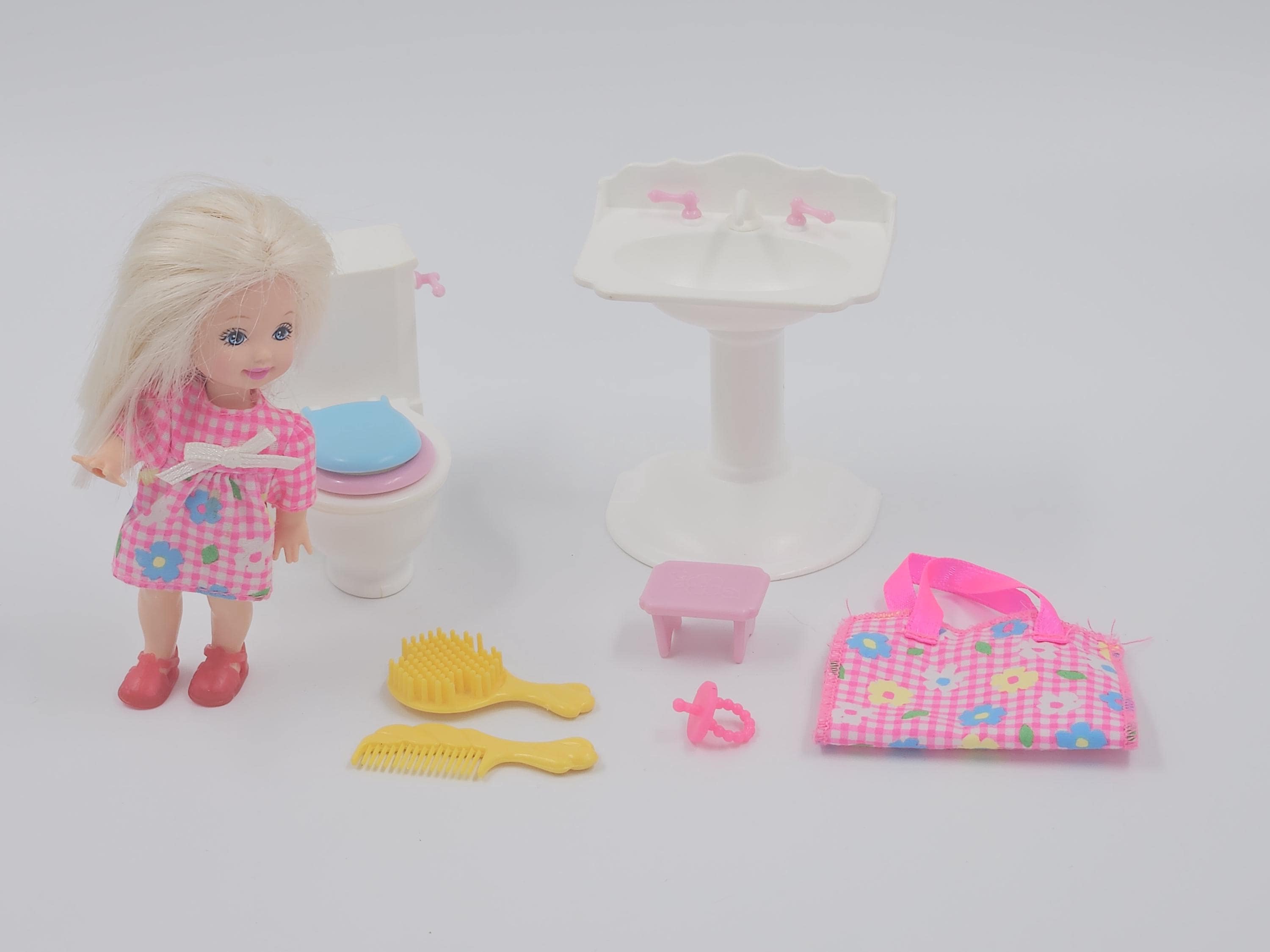 1996 Potty Training Kelly Doll Playset Mattel Barbie Kelly Little Sister Of Barbie