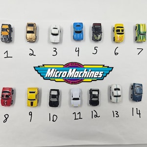 Micro Machines Classic Cars *Choose Your Own Drop-Down List* Vintage Galoob Vehicles group 3
