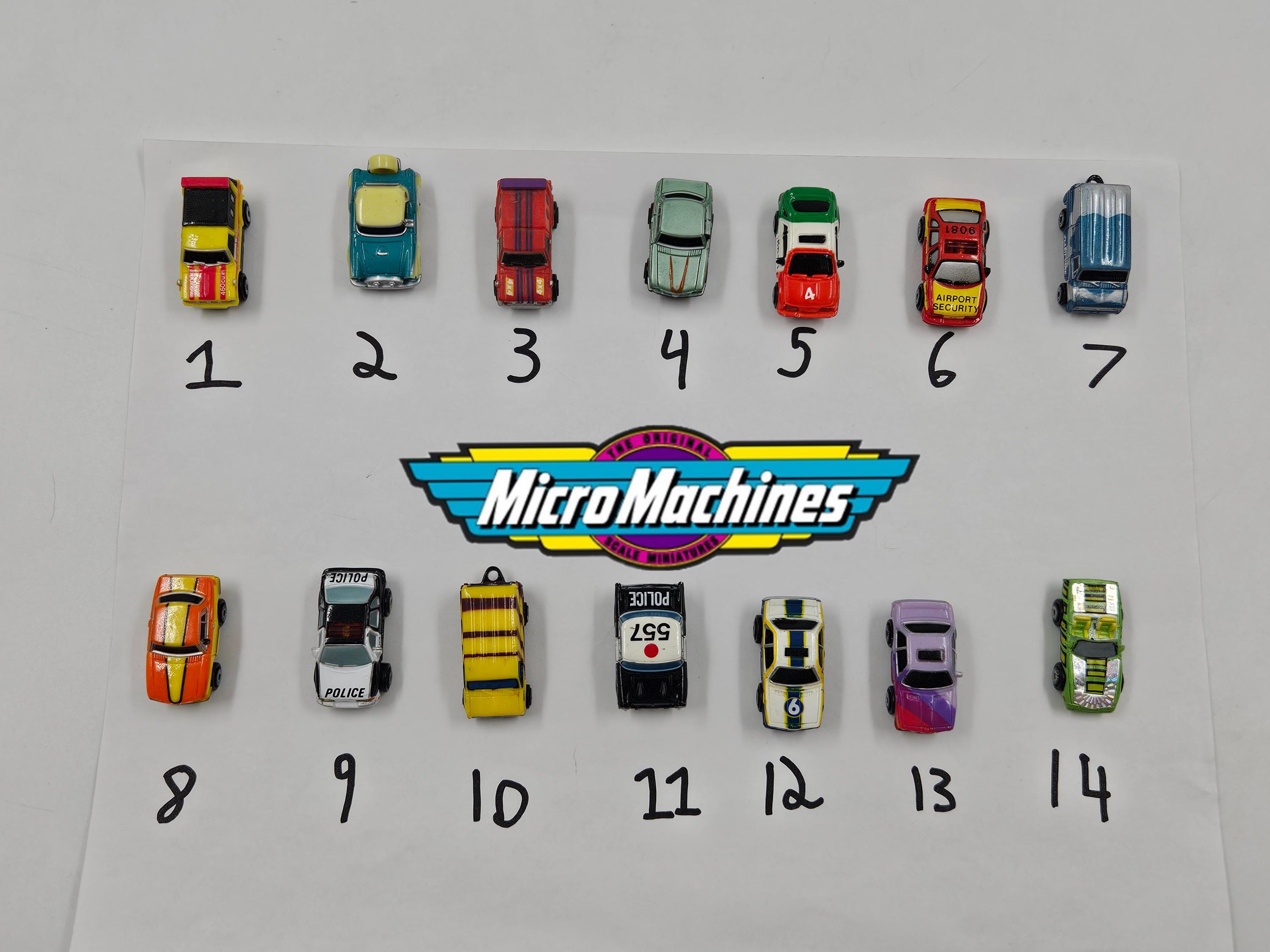Micro List Micro Machines Micro Lights Special Vehicles *choose Your Own Drop-down ...