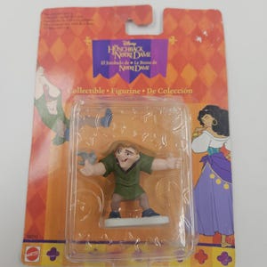 Vintage Disney Mattel De klokkenluider van de Notre Dame-actiefiguur verzegeld