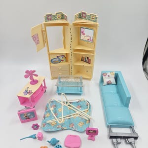 Barbie All Around Family Room. Almost Complete Vintage 2000