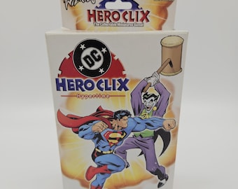 Zestaw startowy Wizkids DC Comics Heroclix Hypertime Vintage Legacy Clix