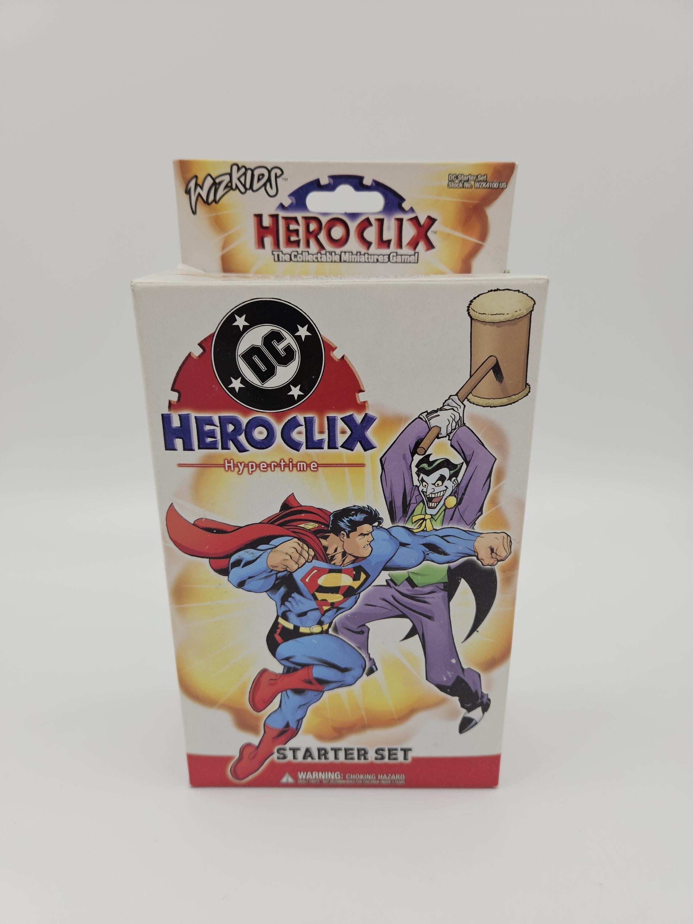 「Evisu小僧 」HYPER HERO COLLECTION BOX Wizkids DC Comics Heroclix Hypertime Starter Set Vintage Legacy
