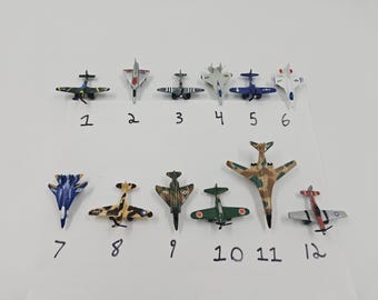 vintage avions et bombardiers Tootsie moulés sous pression * Choisissez votre propre liste déroulante * jouets pour avions 1980