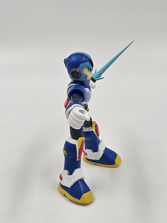2005 Jazwares MEGA-MAN Command MISSION X Action Figure Anime Super