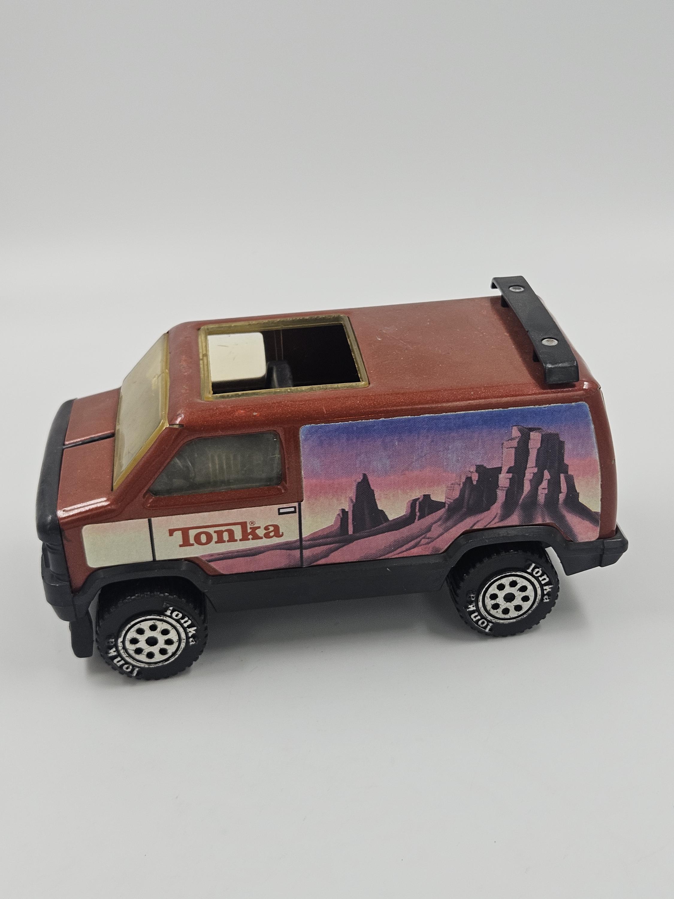 Vintage Tonka Arizona Scenery Van 1970's Pressed Steel Made in USA