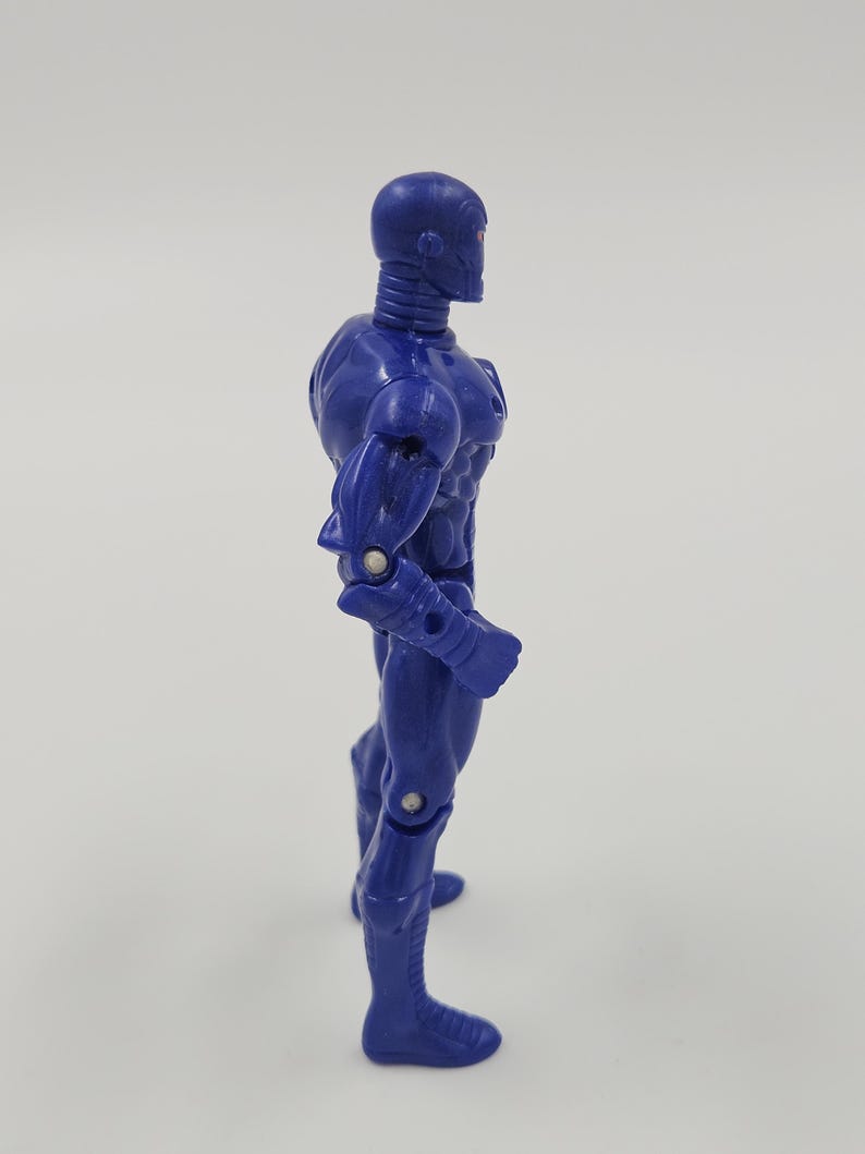 ToyBiz Iron man (STEALTH ARMOR) 5" Action Figure Series 2 Blue Marvel image 2