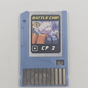 MegaMan Battle Chip CP 2 062 for Mega Man PET Takara 2004 International