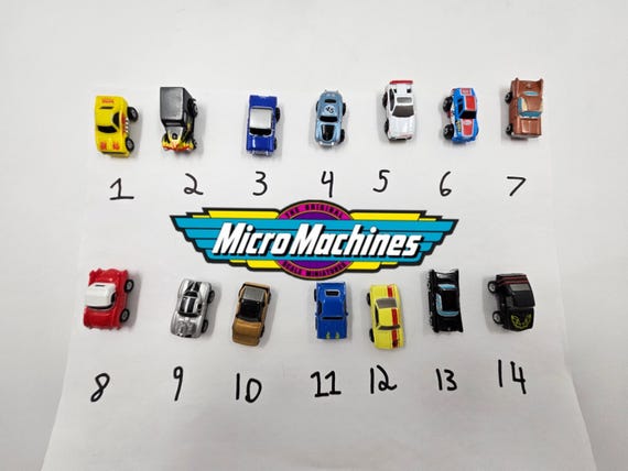 Micro Machines Cars and Racers *choose Your Own Dropdown List