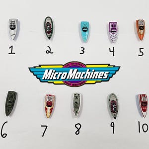Micro Machines Boats *Choose Your Own* Vintage Galoob Toys