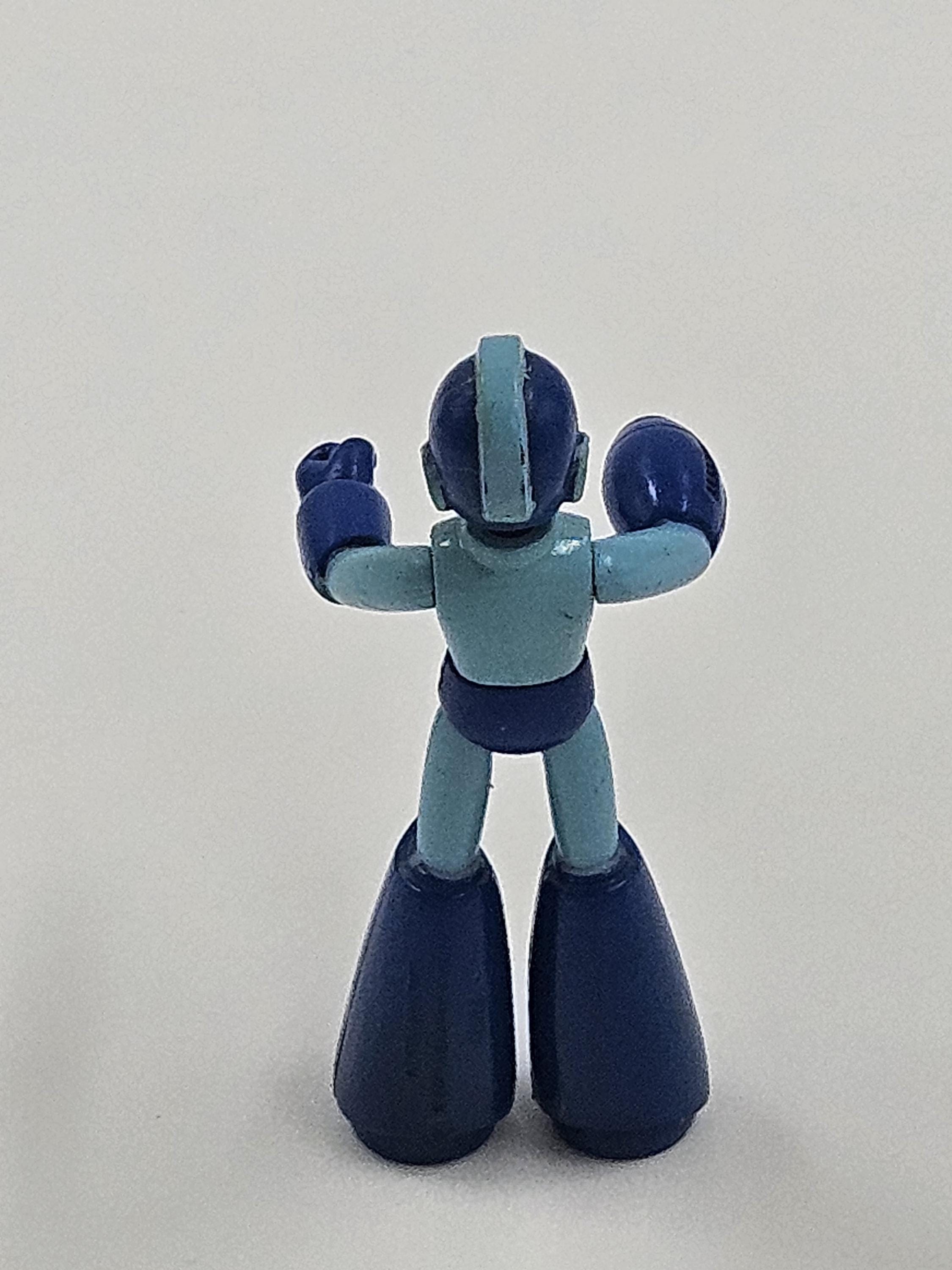 FIGURINE MEGAMAN 2004 - CAPCOM - JAZWARES +/- 15 CM / MEGA