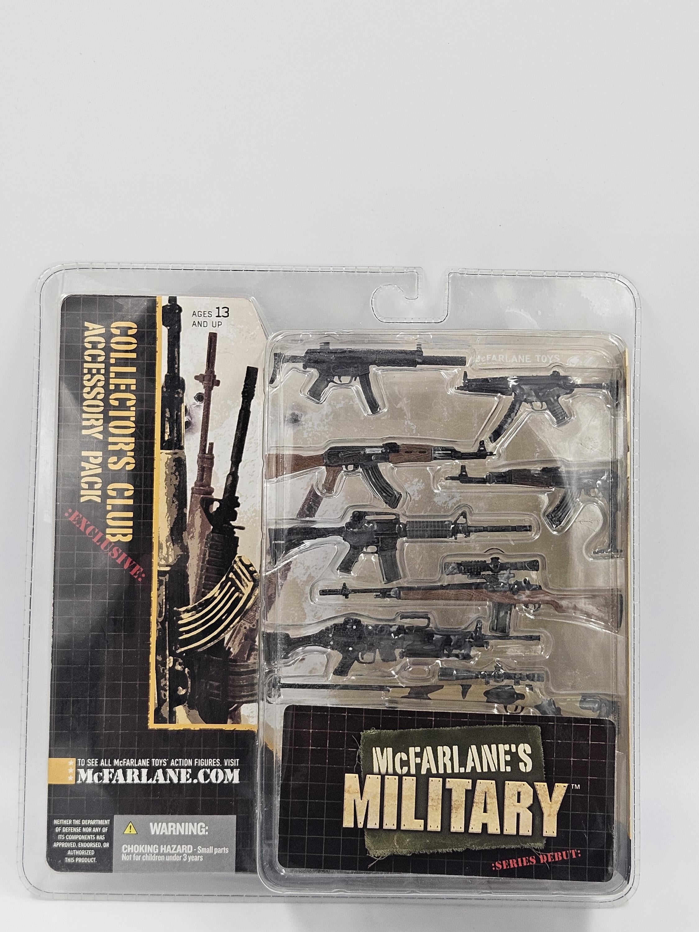 Mcfarlane Military Collector's Club Accessory Pack : Exclusive