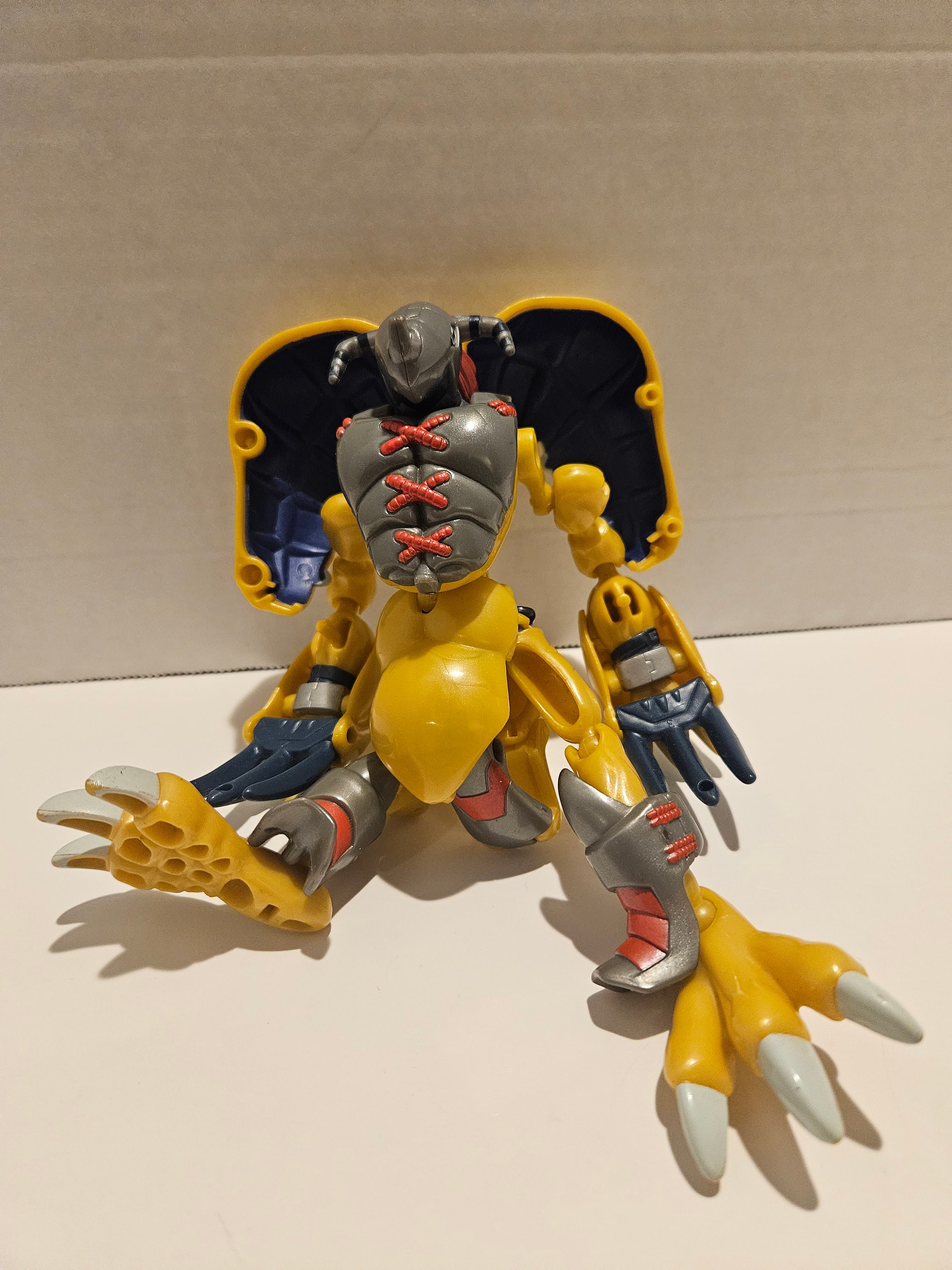 FIGURINE DIGIMON - Wargreymon - Digivolving - Bandai 1999 EUR 79,90