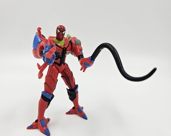 Figura de acción de Spider-Man Web Trap de Toy Biz, 1997