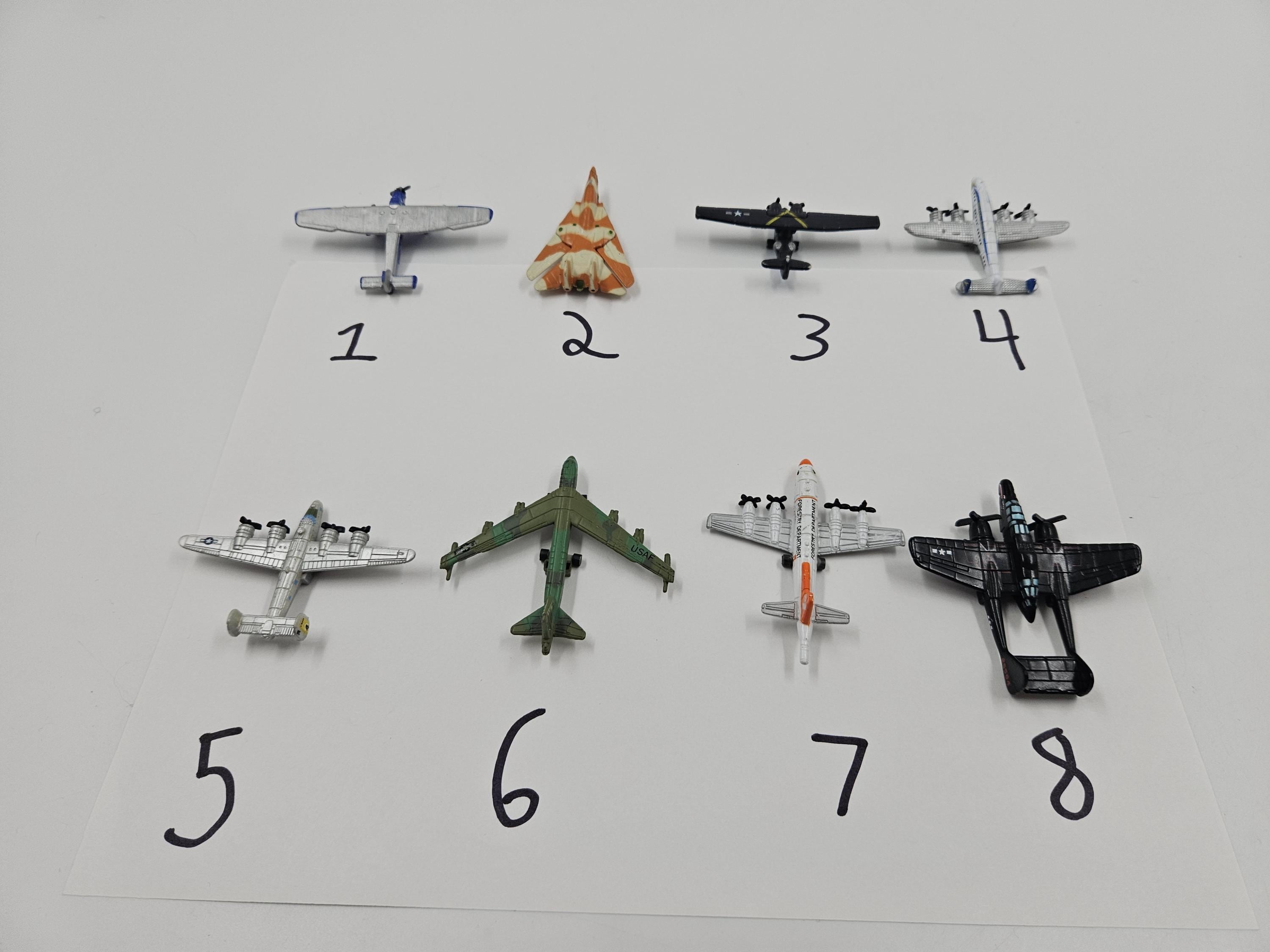 Micro Machines Military and Civilian Planes *choose Your Own Drop