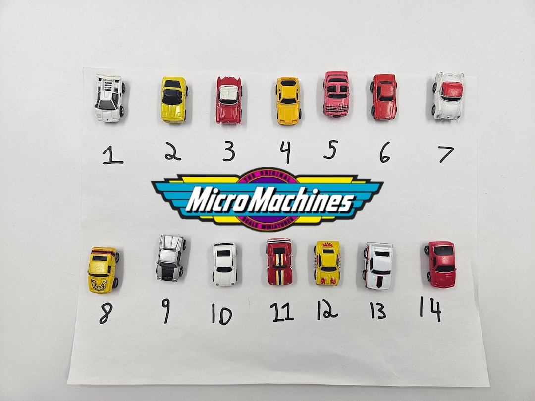 Micro List Micro Machines Classic Cars *choose Your Own Drop-down List* Vintage ...