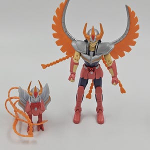 Figura de Saint Seiya de Phoenix Ikki Caballeros del Zodiaco 2003 con Phoenix