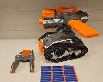 Nerf Terrascout Drone Recon Tank Complete Ready to Play Set - Controller With Video Feed and Recording