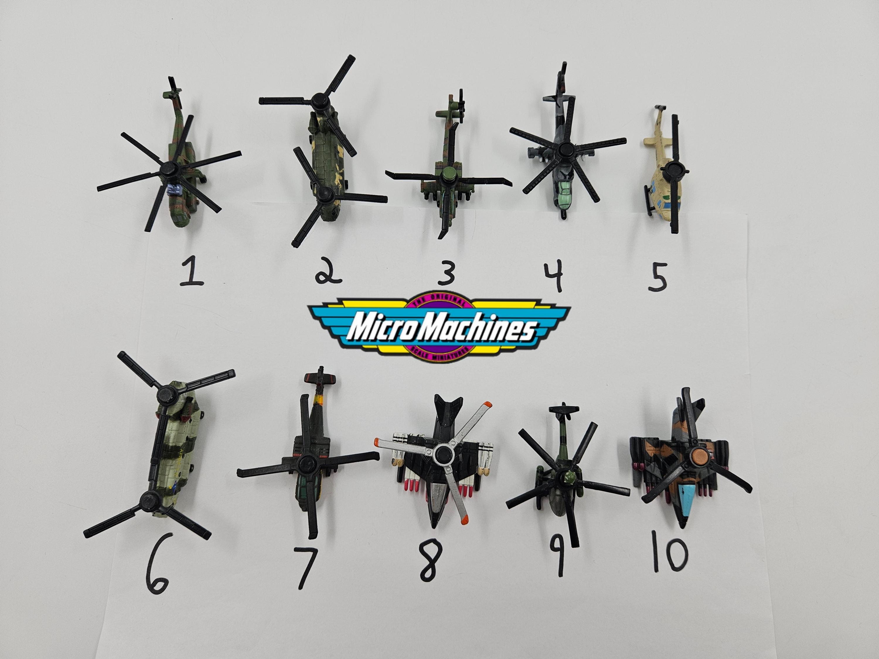 Micro Machines Helicopter - Etsy