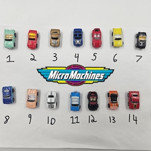 Micro Machines Classic Cars *Choose Your Own Drop-Down List* Vintage Galoob Vehicles group 5