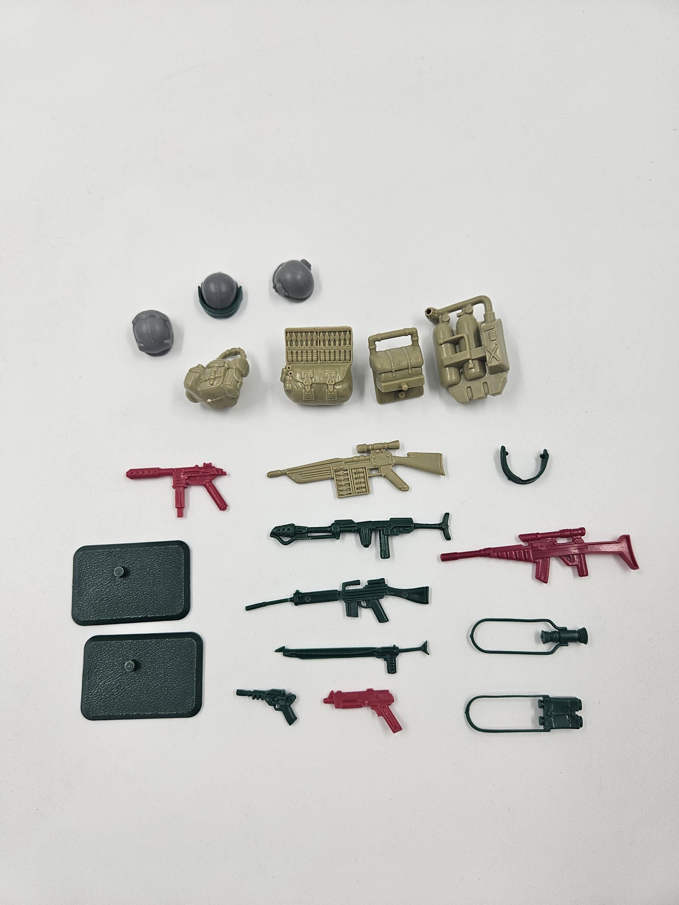 Figurine GI Joe / Action Force Buzzer 1985, Hasbro, Avec Accessoires Et Carte