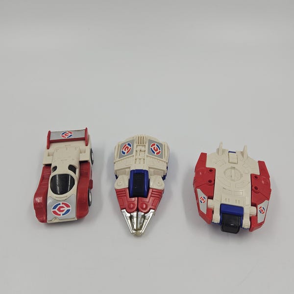 Vintage Tomy 3 Commandrons transformer 1985