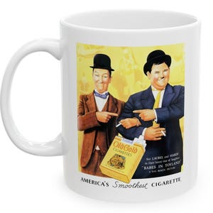 Vintage Character Ceramic Coffee Mug: Retro Kitchen Decor