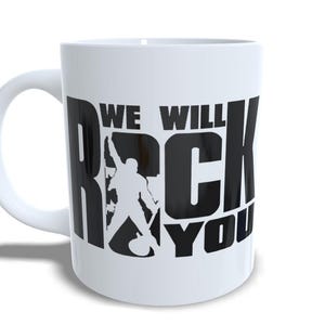 Personalized Queen Coffee Mug Tea Cup Fans Rock