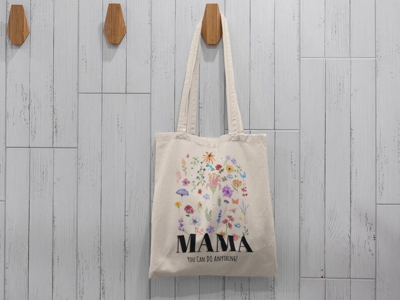 Awesome Mum Tote Bag – Cotton Canvas Shopper, Perfect Birthday Gift For Mom Or Mother's Day