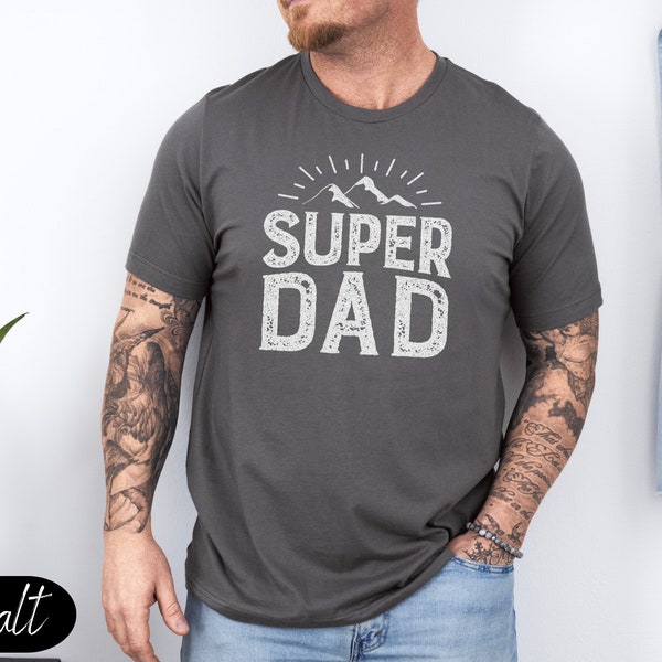 Super Dad Shirt, Funny Shirt For Dad, T-Shirt For Dad, Gif For Dad, Dad Present, Father's Day Present, Dad Shirt Ideas, Father's Day Ideas