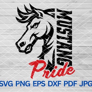 Svg Mustang Pride, Mustangs Pride svg Mustangs svg, svg mascotte Mustangs, Mustangs Cheer mom, Mustangs Cheerleading Sublimation Designs