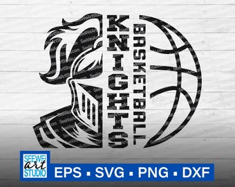 High School Knights Basketball svg, Knights Pride svg, Knights svg, Knights mascot svg, Knights cut file cricut, Knights Cheer mom svg