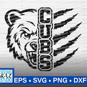 Welpen svg, middelbare school welpen mascotte svg, welpen basketbal voetbal voetbal, berenjongen svg, welpen trots moeder, welpen schoolgeest, welpen klauwen merken