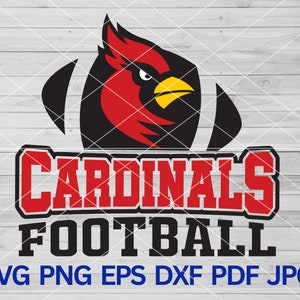 High School Cardinals football svg, Cardinal  svg Cardinals svg, Cardinals mascot svg Cardinals school pride cut file cricut,  Football Mom