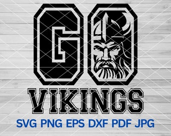 Go Vikings svg, Vikings svg, Vikings Pride, Vikings mascot svg, High School Vikings Sport Sublimation svg, Vikings School Spirit Cheer Mom