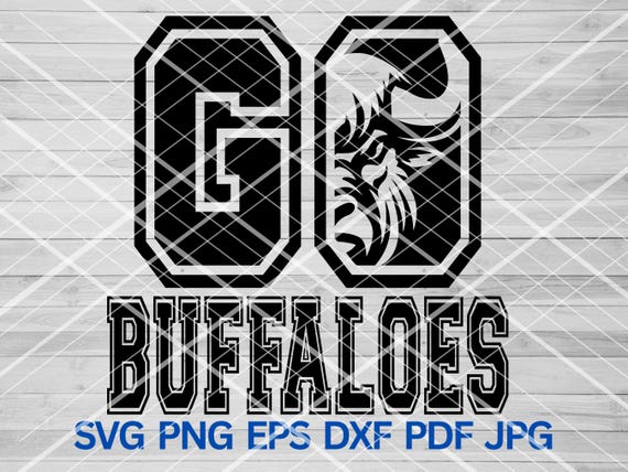 GO Buffaloes svg, Buffaloes svg, Buffaloes mascot svg, Buffaloes School Spirit Sublimation svg, Buffaloes Pride svg, Buffaloes Cheer Mom svg