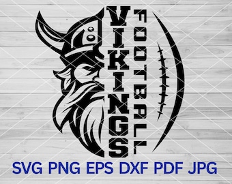 High School Vikings Football svg, Viking svg Vikings svg, Vikings school pride Viking svg for cutting machines, Vikings mascot svg, Game Day