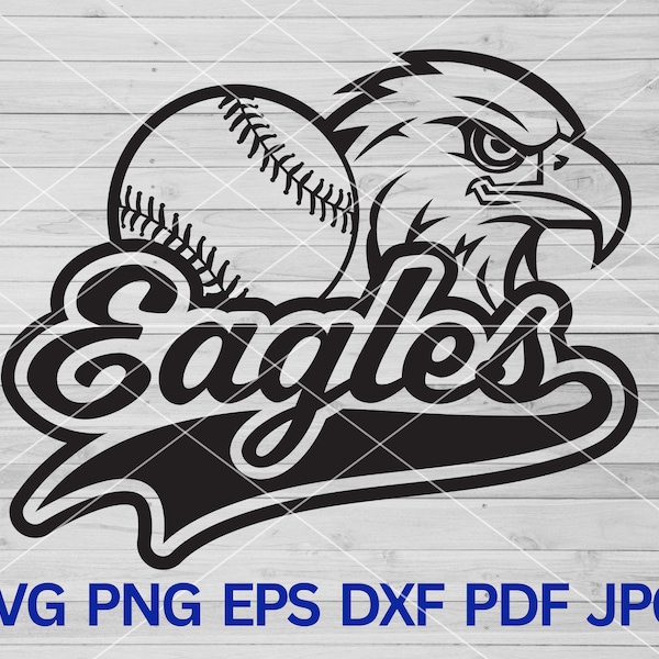 Eagle Hawk Bird SVG, Eagles mascot svg, High School Eagles Baseball svg Cut Files Cricut, Eagles School Spirit svg, Eagles svg, Eagles Pride