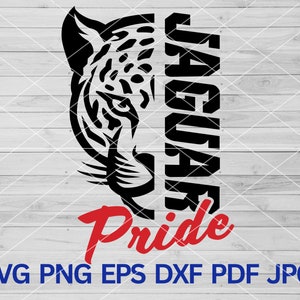 Jaguar Pride svg, Jaguars svg, Jaguar svg, Jaguars mascot svg, Jaguar svg Cut Files Cricut, Jaguar School Team Spirit svg, Jaguars Cheer Mom