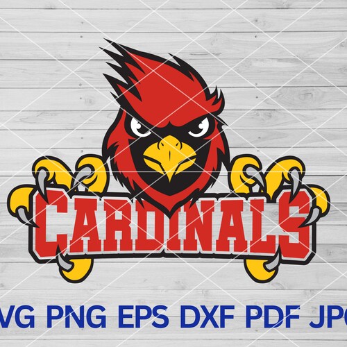 Cardinals svg, Cardinal SVG, High School Team Sport, Cardinals mascotte svg, Cardinals coupé fichier cricut, Cardinals Pride, Cardinals Cheer Mom