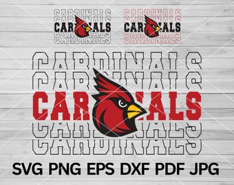 カーディナル SVG、カーディナル svg、カーディナル チア、カーディナル マスコット svg、カーディナル スクール プライド カーディナル カット ファイル クリカット メーカー、カーディナル バード svg