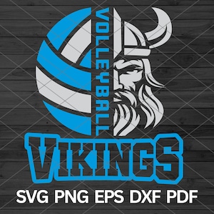 High School Vikings Volleyball svg, Viking Svg, Vikings svg Cut Files Cricut, Vikings school svg sports, Vikings mascot svg, Vikings Pride