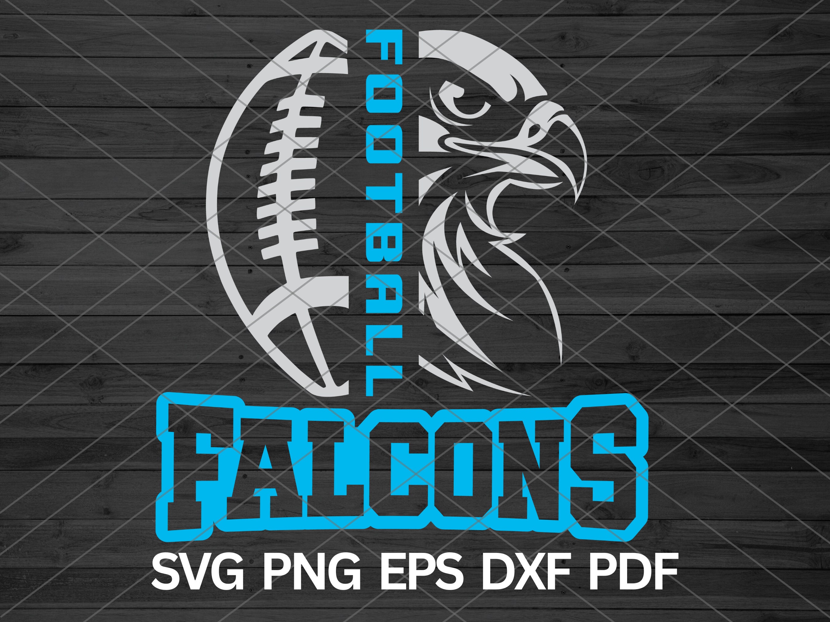 High School Falcons Football Svg, Falcons Svg Cut Files, Falcons Mascot ...